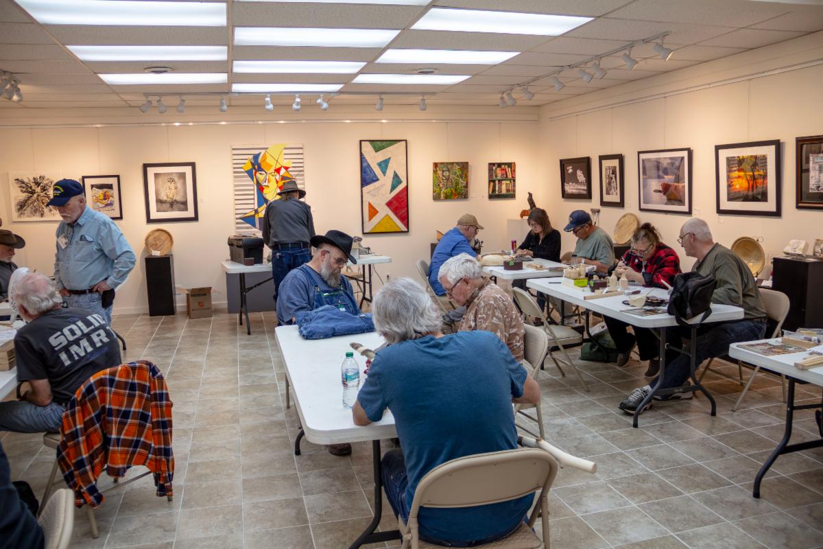 Introduction to Wood Carving Class at The Art Center in Blue Ridge, GA