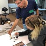 Watercolor in Drybrush: Wildlife and Nature’s Elements with instructor Alan R. Young - The Art Center in Blue Ridge, GA