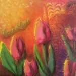 mixed media florals example 2