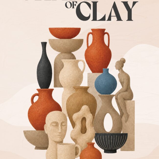 The 2026 Artisan Pottery Exhibition - "The Shape of Clay" at The Arts Center in Blue Ridge, GA