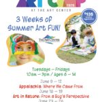 Register for the 2026 Youth Art Camp at The Art Center in Blue Ridge, GA