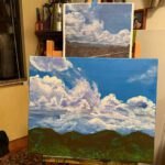 Acrylic Painting Workshop with instructor Maria Weed at The Art Center in Blue Ridge, GA