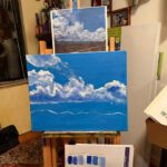 Acrylic Painting Workshop with instructor Maria Weed at The Art Center in Blue Ridge, GA