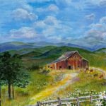 Acrylic Painting Workshop with instructor Maria Weed at The Art Center in Blue Ridge, GA
