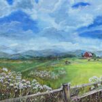 Acrylic Painting Workshop with instructor Maria Weed at The Art Center in Blue Ridge, GA