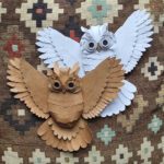 Learn to Make Your Own Cardboard Mini Owl with Jimi Benedict at The Art Center in Blue Ridge, GA