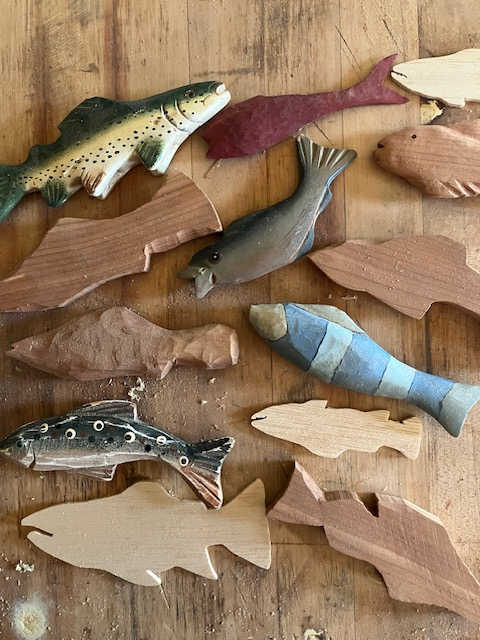 Introduction to Wood Carving Class at The Art Center in Blue Ridge, GA