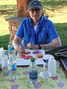 Watercolor Classes with Suzy DesLauriers at The Art Center, Blue Ridge GA