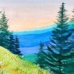 Watercolor Classes with Suzy DesLauriers at The Art Center, Blue Ridge GA