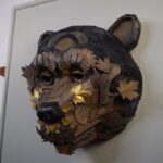 big bear 3 maple leaf bear (5) Jimi Benedict at The Art Center in Blue Ridge, GA