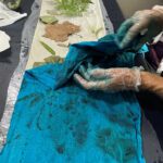 Botanical Printing with Instructor Suzanne Connors at The Art Center in Blue Ridge, GA