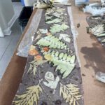 Botanical Printing with Instructor Suzanne Connors at The Art Center in Blue Ridge, GA