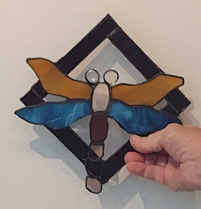 Stained Glass with Instructor Lenzy Griffin Bond at The Art Center in Blue Ridge, GA