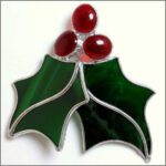Image4 Holiday Ornaments Stained Glass Workshop with Lenzy Griffin Bond - The Art Center in Blue Ridge, GA