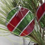 Image7 Holiday Ornaments Stained Glass Workshop with Lenzy Griffin Bond - The Art Center in Blue Ridge, GA