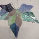 Fall Leaves Staing Glass Workshop at The Art Center in Blue Ridge, GA