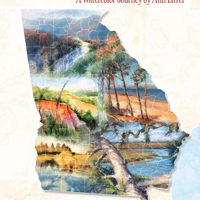 Georgia Natural Wonders - A Journey from Marshland to Mountains - Artist An Litrel at The Art Center in Blue Ridge, GA
