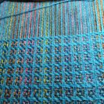 Scarf with Handspun Yarn Mountain Weavers Collaborative at The Art Center, Blue Ridge GA