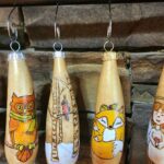 1000021828 Woodburning Christmas Gourdaments with Instructor Jan Carney at The Art Center in Blue Ridge, GA